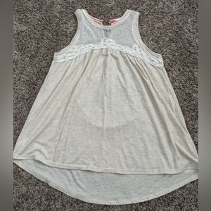 Altar’d State M Cream Lace Tank